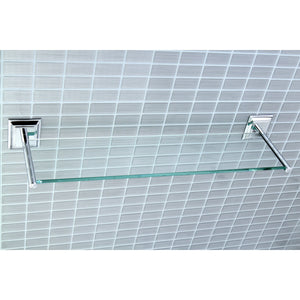 Millennium BA6019C Glass Shelf, Polished Chrome