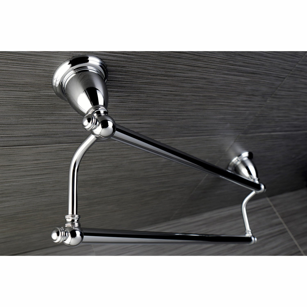 English Vintage BA797318C 18-Inch Dual Towel Bar, Polished Chrome