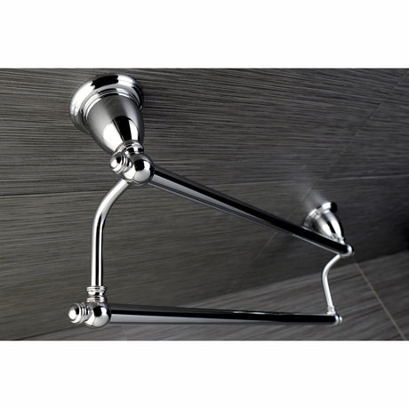 English Vintage BA797318C 18-Inch Dual Towel Bar, Polished Chrome