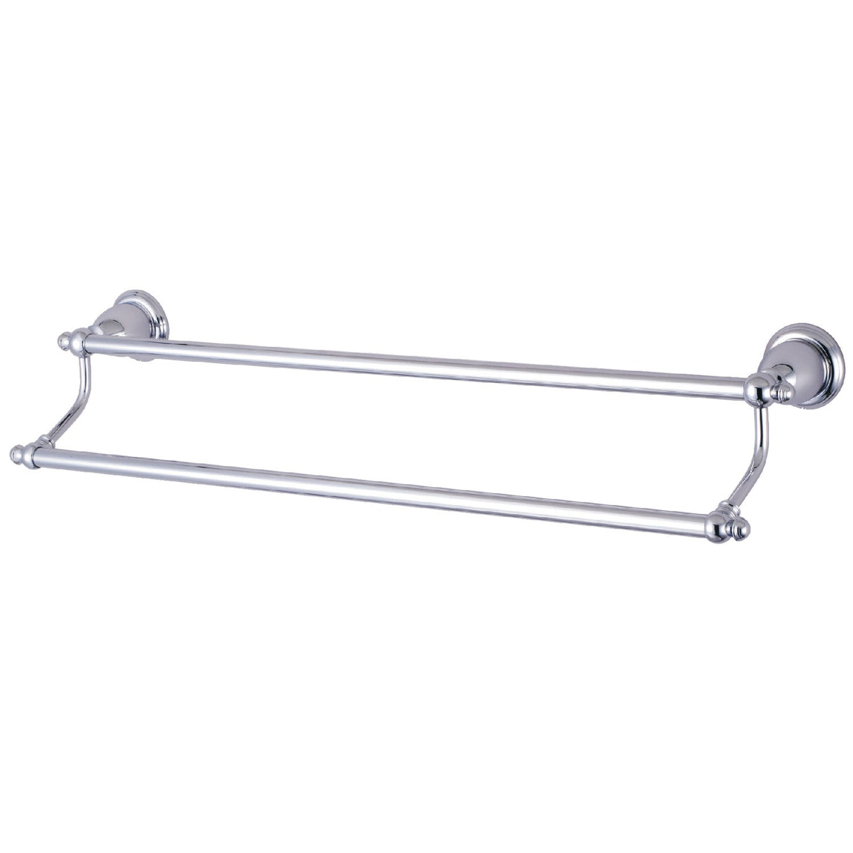 English Vintage BA797318C 18-Inch Dual Towel Bar, Polished Chrome