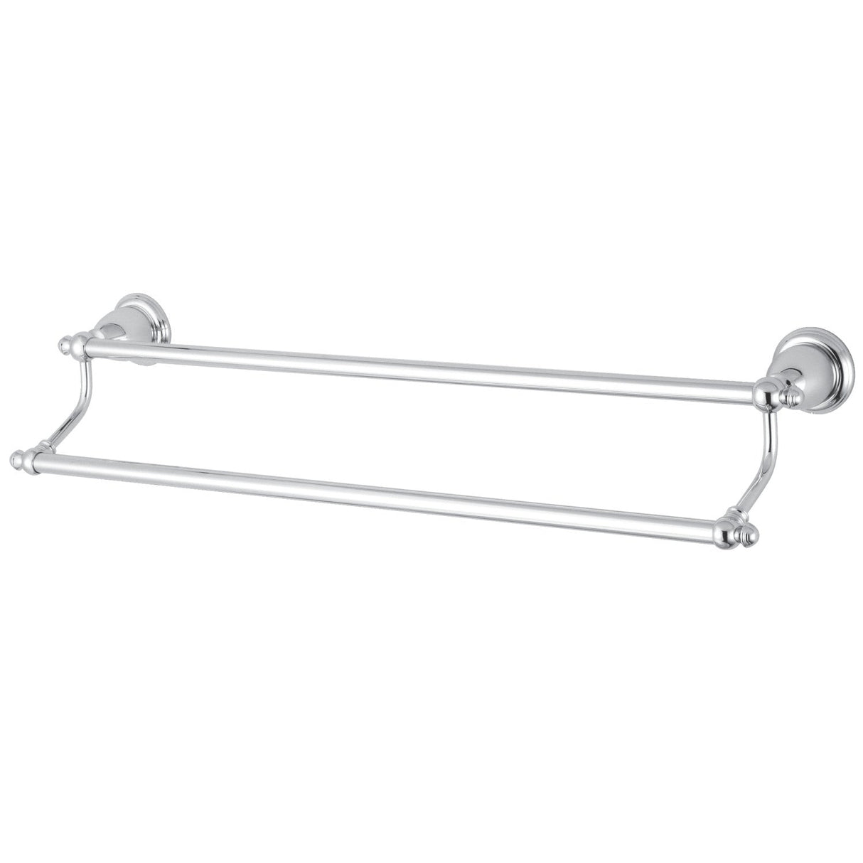 English Vintage BA7973C 24-Inch Dual Towel Bar, Polished Chrome