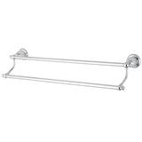 English Vintage BA7973C 24-Inch Dual Towel Bar, Polished Chrome