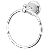 English Vintage BA7974C Towel Ring, Polished Chrome