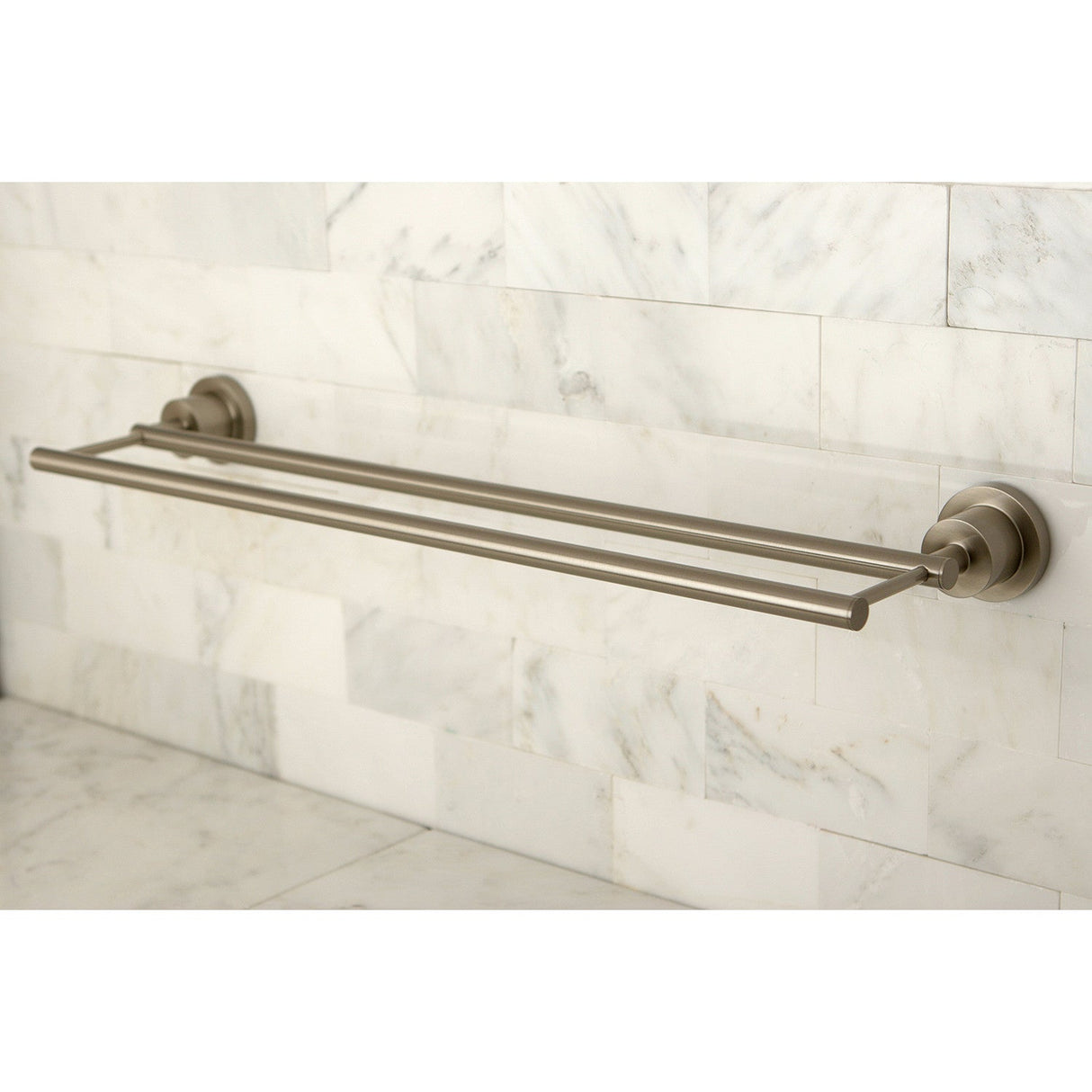 Concord BA8213SN 24-Inch Dual Towel Bar, Brushed Nickel