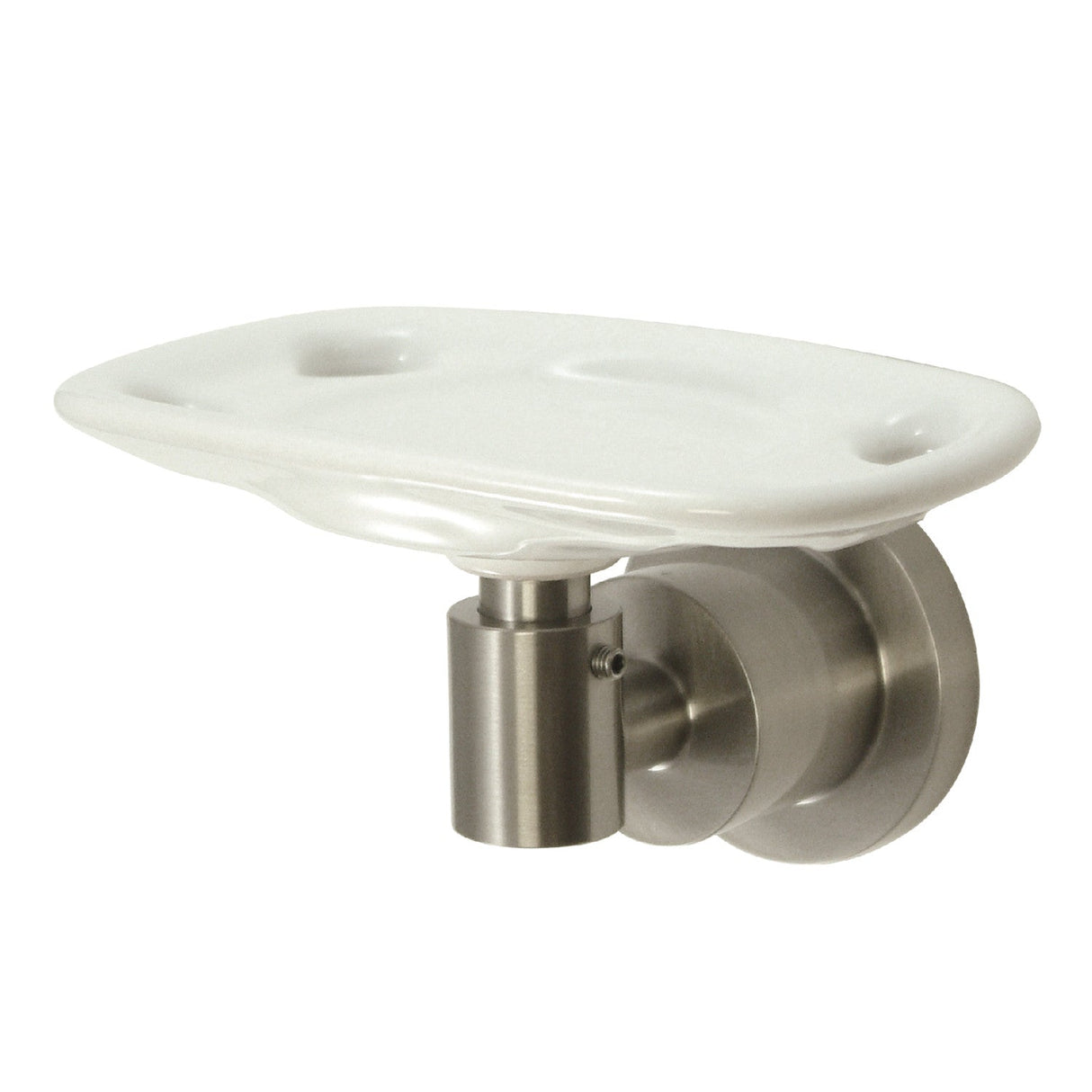 Concord BA8216SN Toothbrush and Tumbler Holder, Brushed Nickel