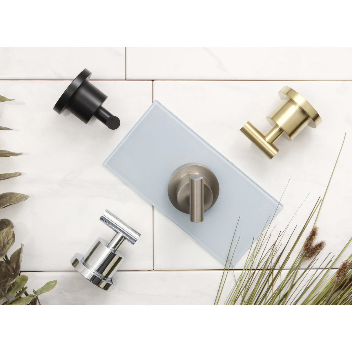 Concord BA8217SN Robe Hook, Brushed Nickel