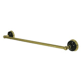 Water Onyx BA9111PB 24-Inch Towel Bar, Polished Brass