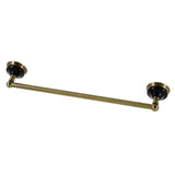 Water Onyx BA9112AB 18-Inch Towel Bar, Antique Brass