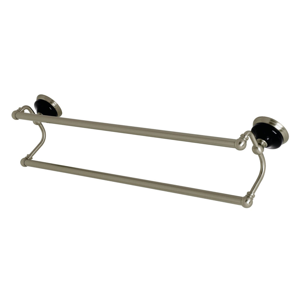 Water Onyx BA9113BN 24-Inch Dual Towel Bar, Brushed Nickel