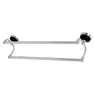 Water Onyx BA9113C 24-Inch Dual Towel Bar, Polished Chrome