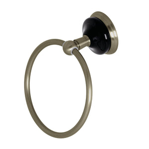 Water Onyx BA9114BN Towel Ring, Brushed Nickel