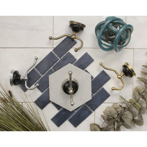 Water Onyx BA9117BN Robe Hook, Brushed Nickel