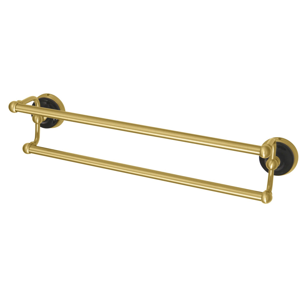 Water Onyx BA91318BB 18-Inch Dual Towel Bar, Brushed Brass