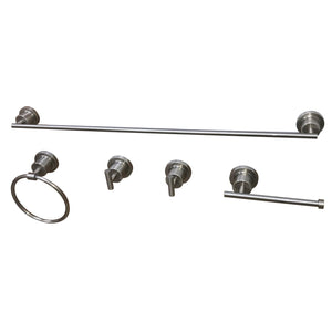 Concord BAH8212478SN 5-Piece Bathroom Hardware Set, Brushed Nickel