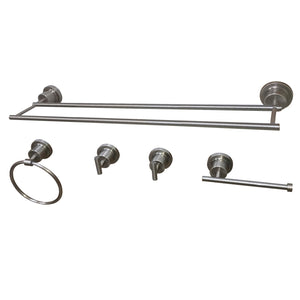 Concord BAH821318478SN 5-Piece Bathroom Hardware Set, Brushed Nickel