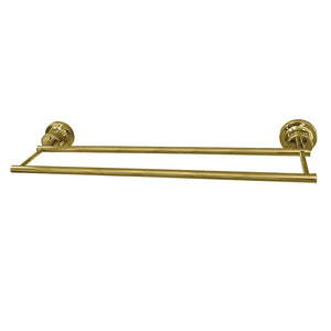 Concord BAH821318PB 18-Inch Dual Towel Bar, Polished Brass