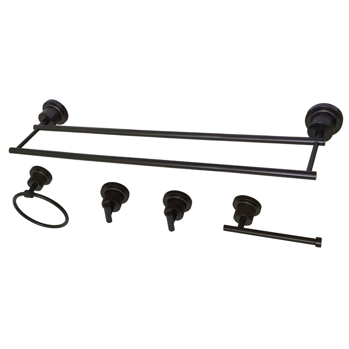 Concord BAH821330478ORB 5-Piece Bathroom Hardware Set, Oil Rubbed Bronze