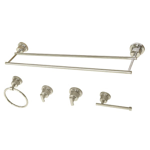 Concord BAH821330478PN 5-Piece Bathroom Hardware Set, Polished Nickel
