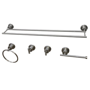 Concord BAH821330478SN 5-Piece Bathroom Hardware Set, Brushed Nickel