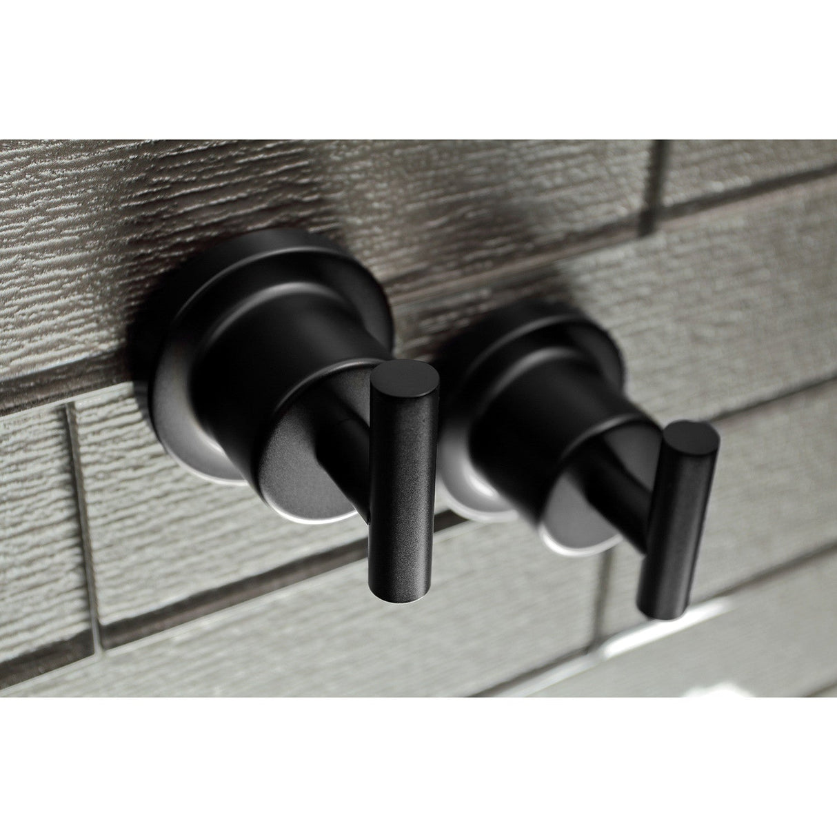 Concord BAH8213478MB 5-Piece Bathroom Hardware Set, Matte Black