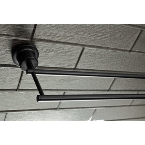 Concord BAH8213478MB 5-Piece Bathroom Hardware Set, Matte Black