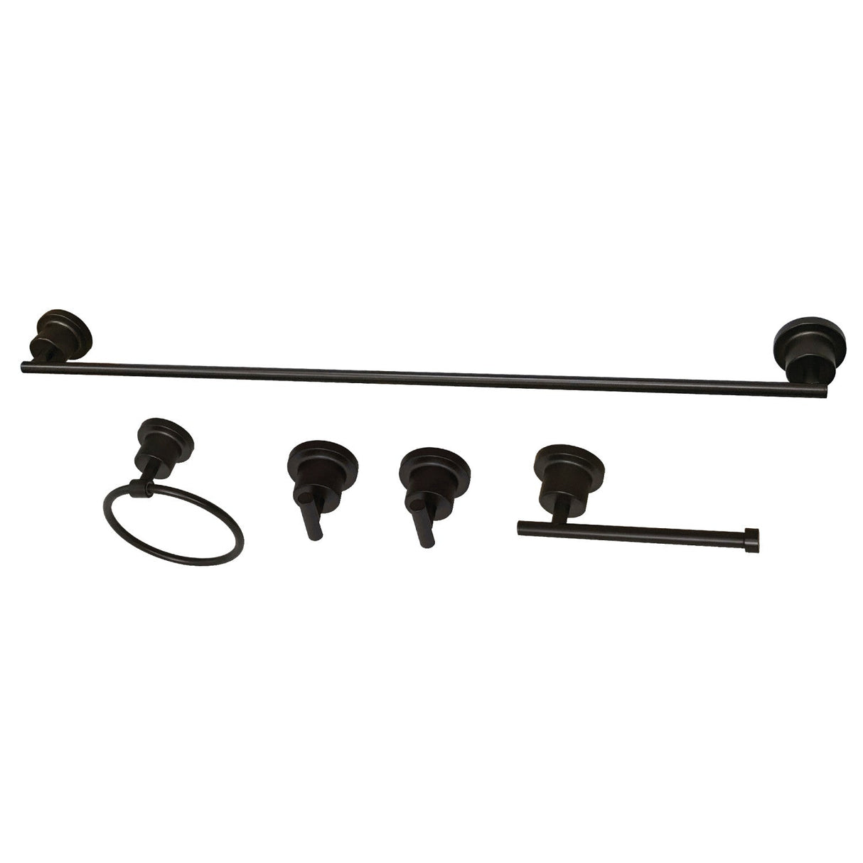 Concord BAH8230478ORB 5-Piece Bathroom Hardware Set, Oil Rubbed Bronze