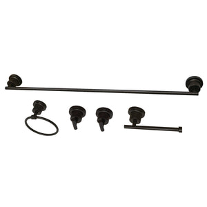 Concord BAH8230478ORB 5-Piece Bathroom Hardware Set, Oil Rubbed Bronze