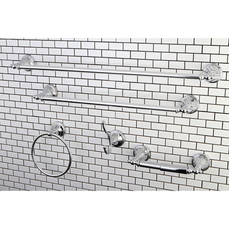 Naples BAHK1612478C 5-Piece Bathroom Hardware Set, Polished Chrome