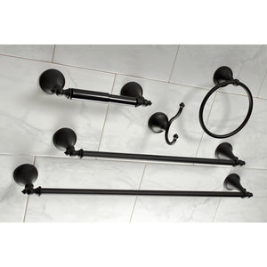 Naples BAHK1612478K 5-Piece Bathroom Hardware Set, Matte Black