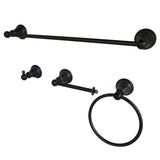 American Classic BAHK192478NB 4-Piece Bathroom Hardware Set, Naples Bronze
