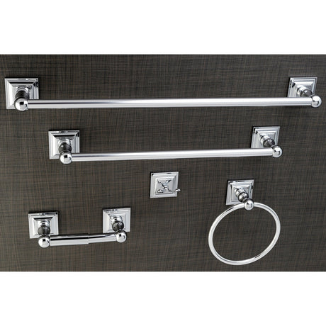 Serano BAHK3212478C 5-Piece Bathroom Hardware Set, Polished Chrome