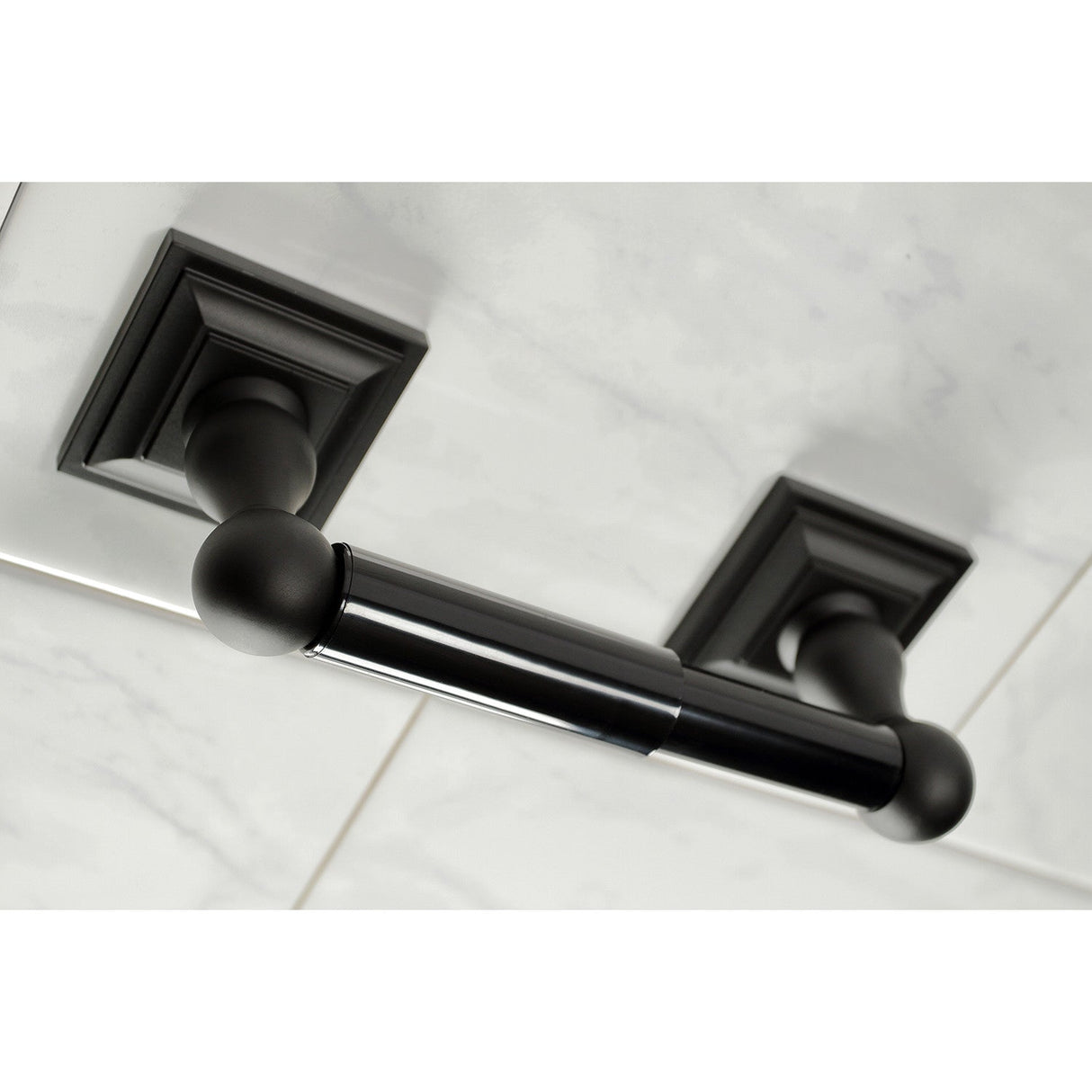 Serano BAHK3212478K 5-Piece Bathroom Hardware Set, Matte Black
