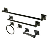 Serano BAHK3212478ORB 5-Piece Bathroom Hardware Set, Oil Rubbed Bronze