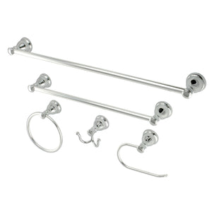 Mesa Verde BAHK5012478C 5-Piece Bathroom Hardware Set, Polished Chrome