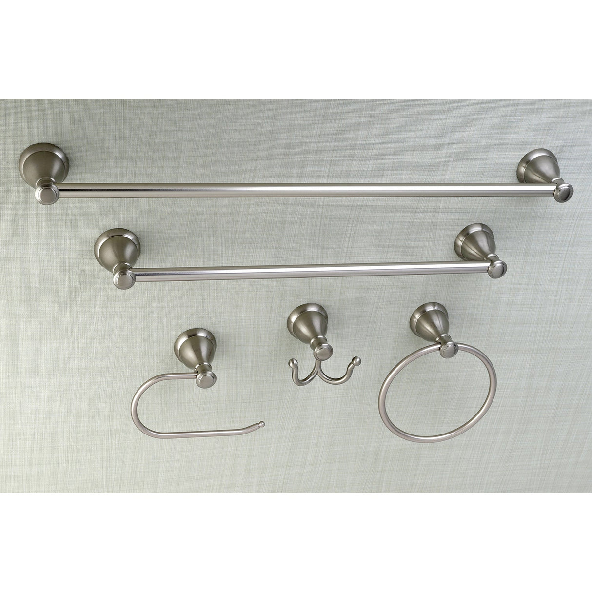 Mesa Verde BAHK5012478SN 5-Piece Bathroom Hardware Set, Brushed Nickel