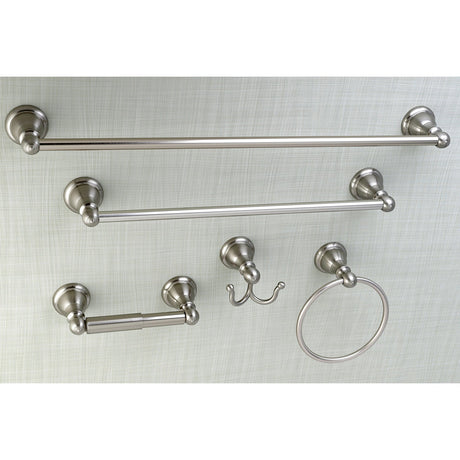 Santa Fe BAHK5112478SN 5-Piece Bathroom Hardware Set, Brushed Nickel