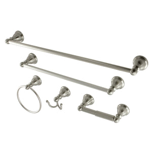 Santa Fe BAHK5112478SN 5-Piece Bathroom Hardware Set, Brushed Nickel