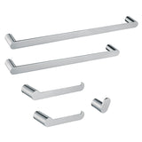 Dessau BAHK6112478C 5-Piece Bathroom Hardware Set, Polished Chrome