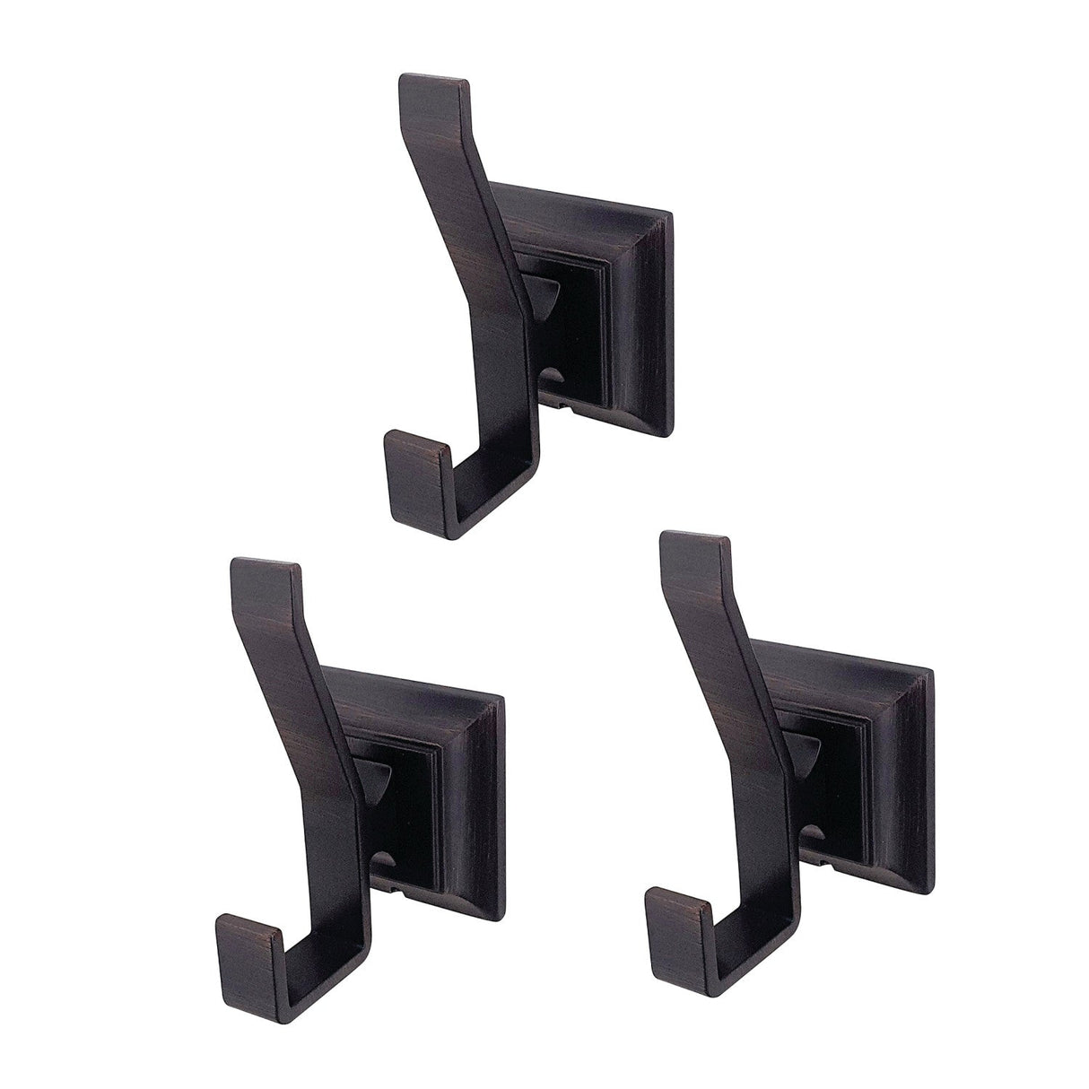 Monarch BAHK6127ORB 3-Piece Robe Hook, Oil Rubbed Bronze