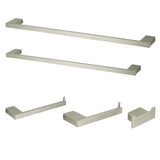 Metzinger BAHK6312478SN 5-Piece Bathroom Hardware Set, Brushed Nickel