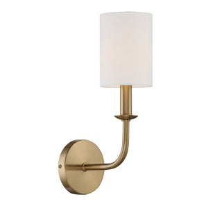 Bailey 1 Light Aged Brass Sconce BAI-A2101-AG