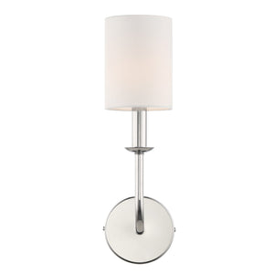 Bailey 1 Light Polished Nickel Sconce BAI-A2101-PN