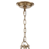 Bailey 8 Light Aged Brass Chandelier BAI-A2108-AG