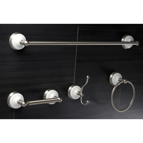 Victorian BAK1111478SN 4-Piece Bathroom Hardware Set, Brushed Nickel