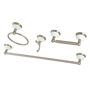Victorian BAK1111478SN 4-Piece Bathroom Hardware Set, Brushed Nickel