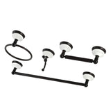 Victorian BAK1112478ORB 4-Piece Bathroom Hardware Set, Oil Rubbed Bronze