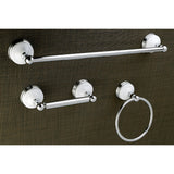 Victorian BAK111248C 3-Piece Bathroom Hardware Set, Polished Chrome