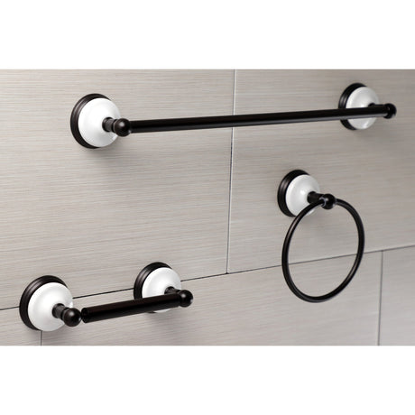 Victorian BAK111248ORB 3-Piece Bathroom Hardware Set, Oil Rubbed Bronze