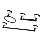 Victorian BAK111248ORB 3-Piece Bathroom Hardware Set, Oil Rubbed Bronze