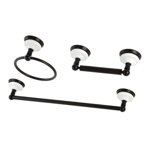 Victorian BAK111248ORB 3-Piece Bathroom Hardware Set, Oil Rubbed Bronze
